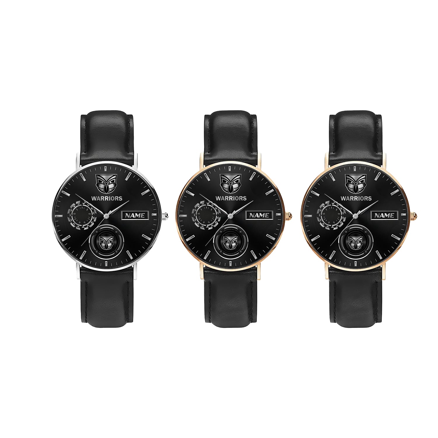 NZL Personalized Custom Stitched Leather Watch 2