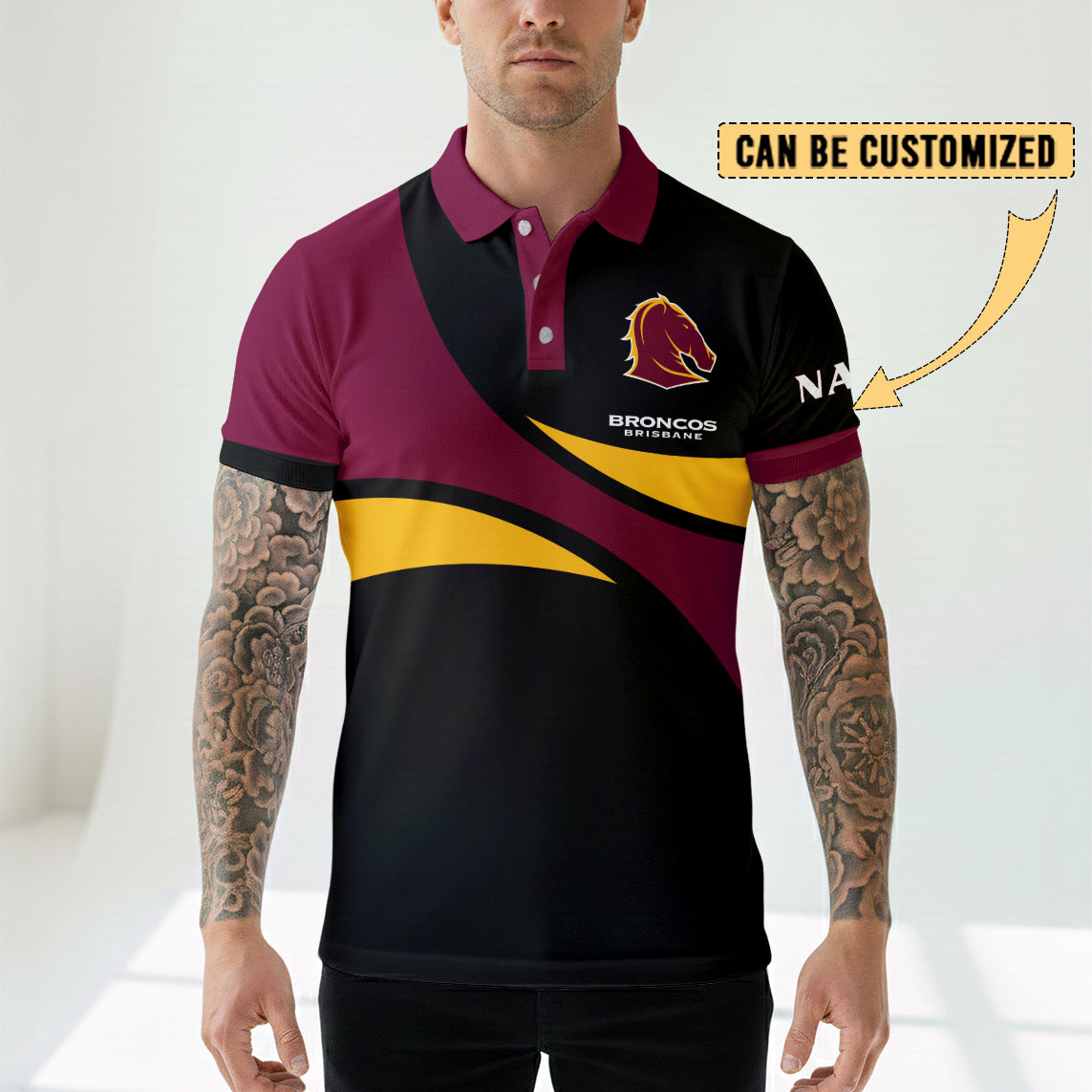 BRI Personalized Custom Polo Shirt 7