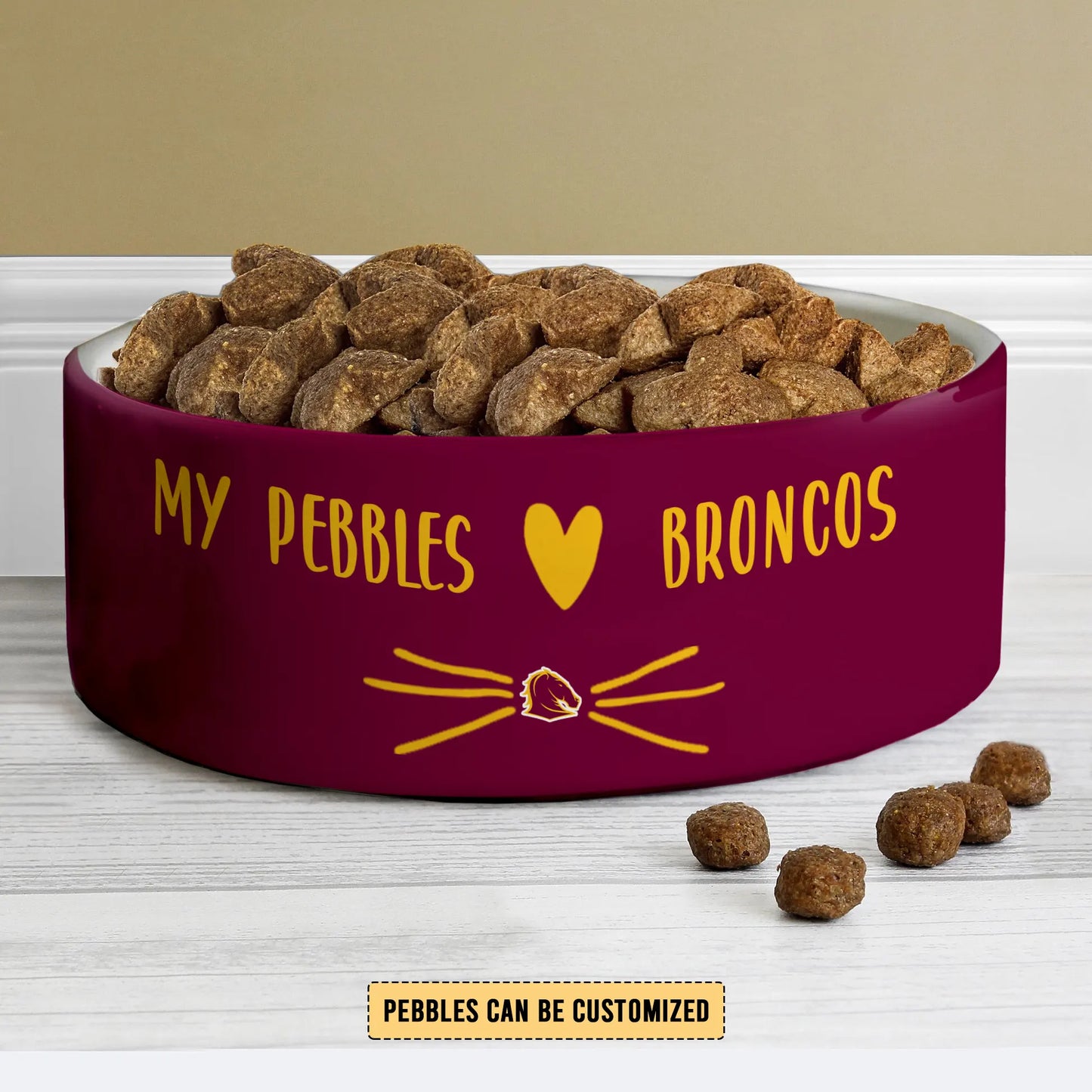 BRI Personalized Custom Ceramic Pet Bowl 1
