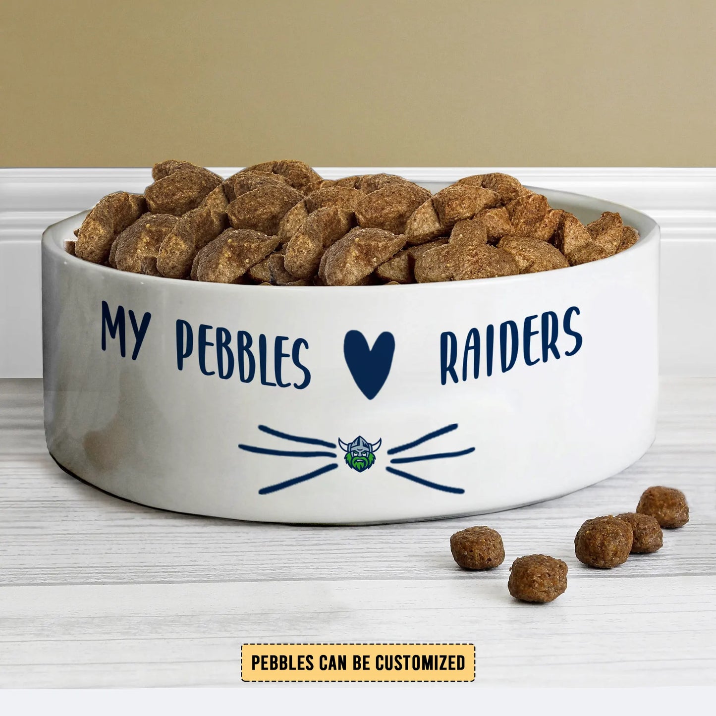 CAN Personalized Custom Ceramic Pet Bowl 1