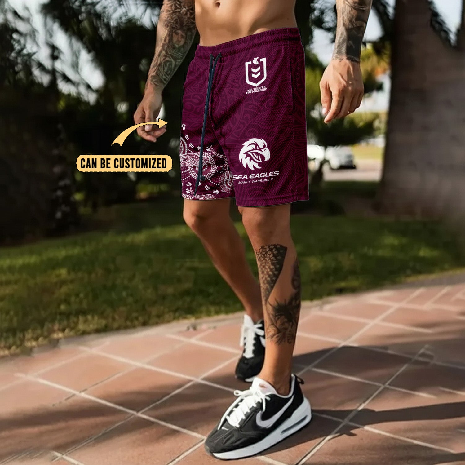 MAN Personalized Custom Short Pants 14