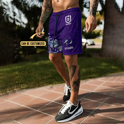 MEL Personalized Custom Short Pants 14