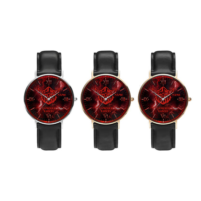 CAN Personalized Custom Stitched Leather Watch 3