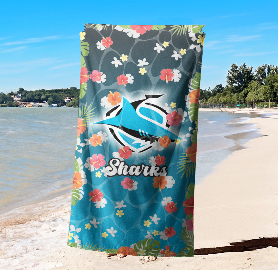 CRO Personalized Custom Pool Travel Beach and Bath Towels 8