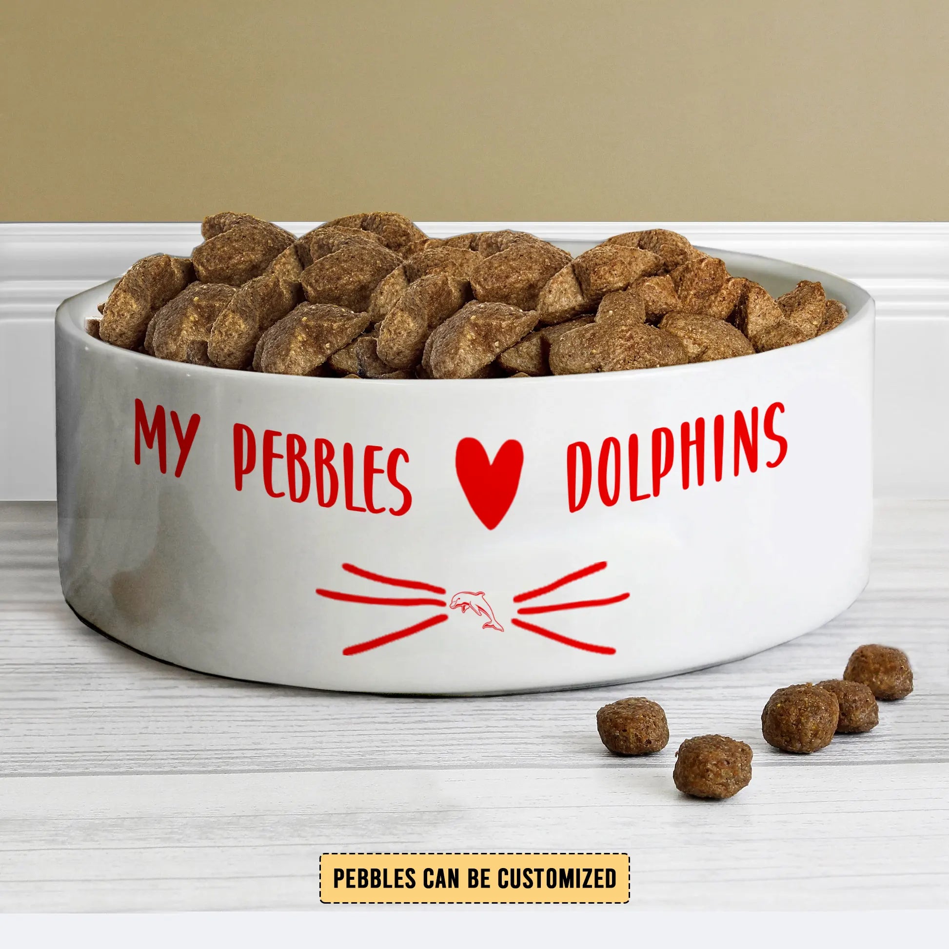 DOL Personalized Custom Ceramic Pet Bowl 1