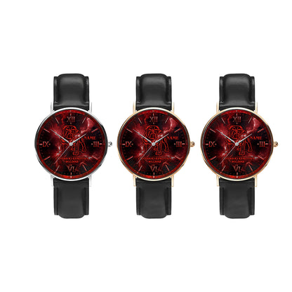 CBY Personalized Custom Stitched Leather Watch 3
