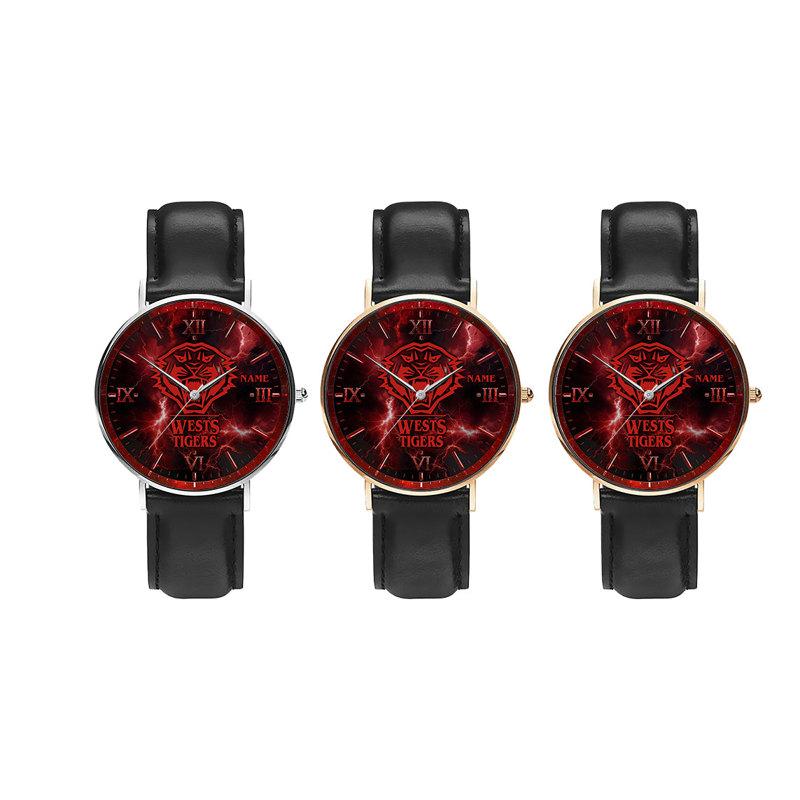 WST Personalized Custom Stitched Leather Watch 3