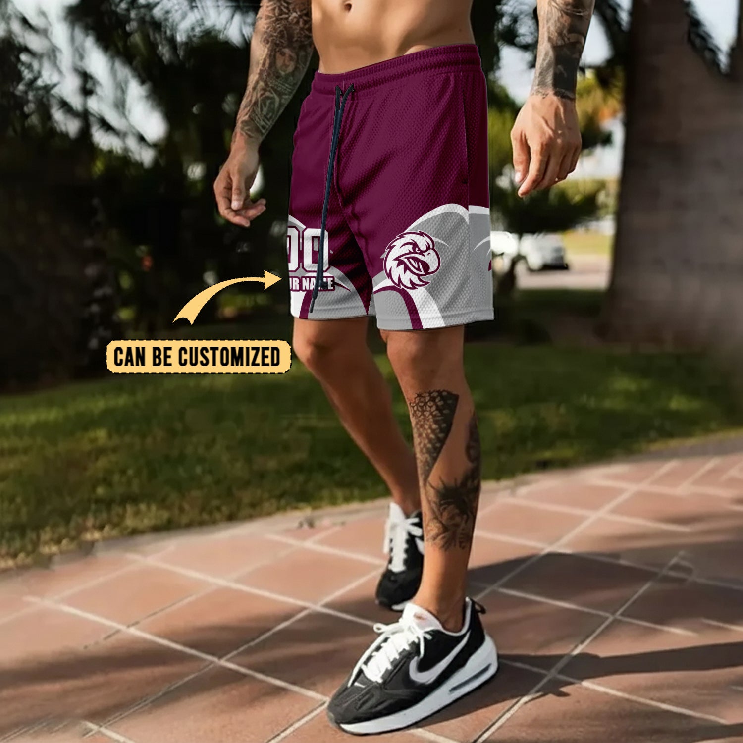 MAN Personalized Custom Short Pants 15