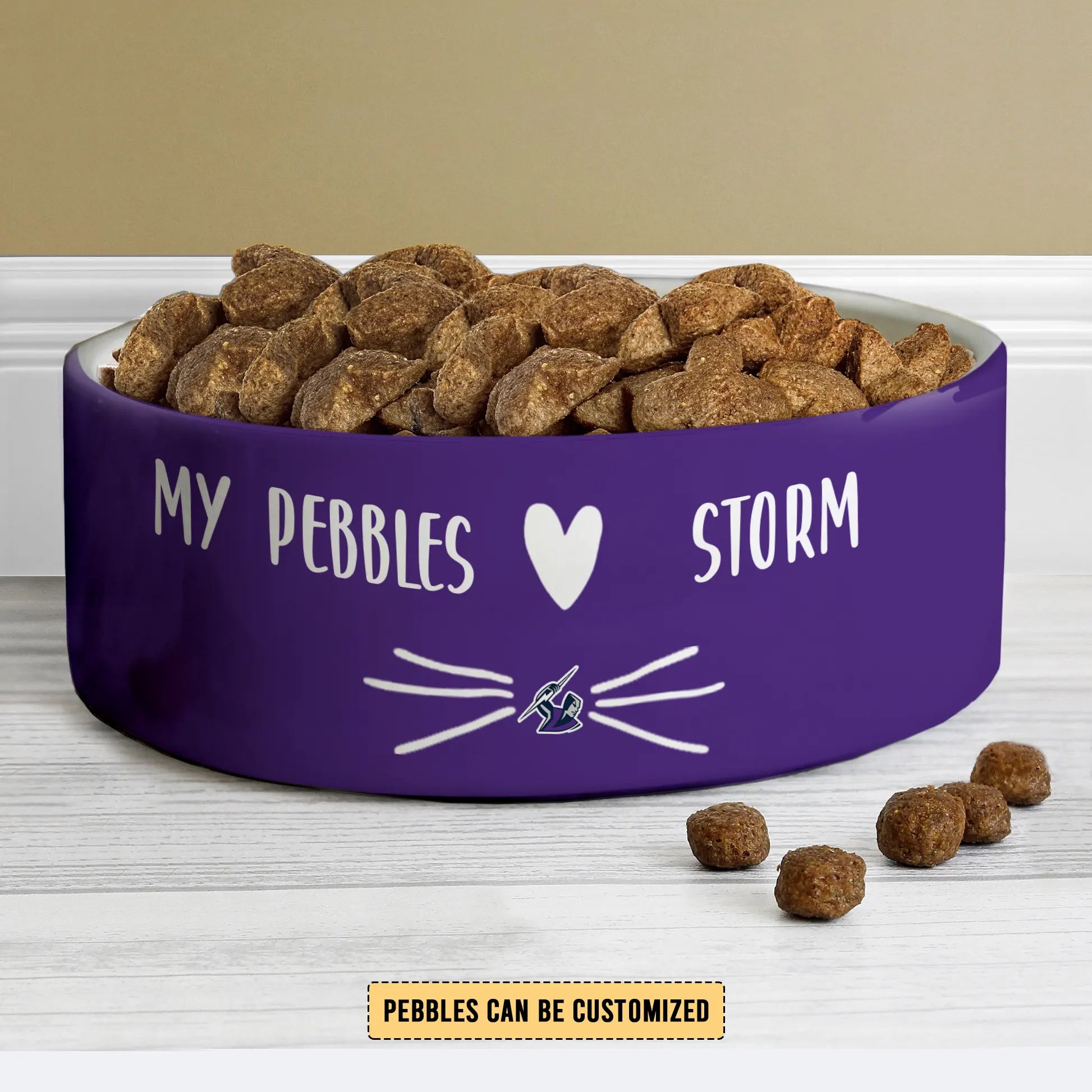 MEL Personalized Custom Ceramic Pet Bowl 1