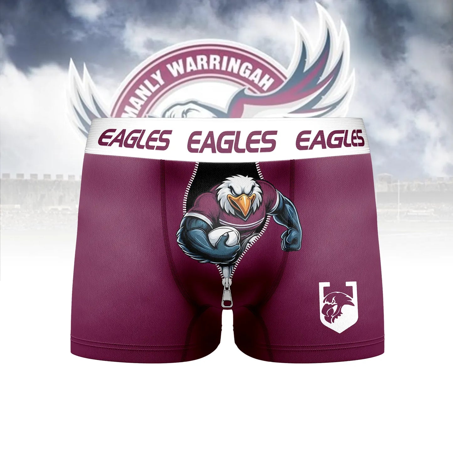 MAN Personalized Custom Boxer Briefs Men’s Underwear 2