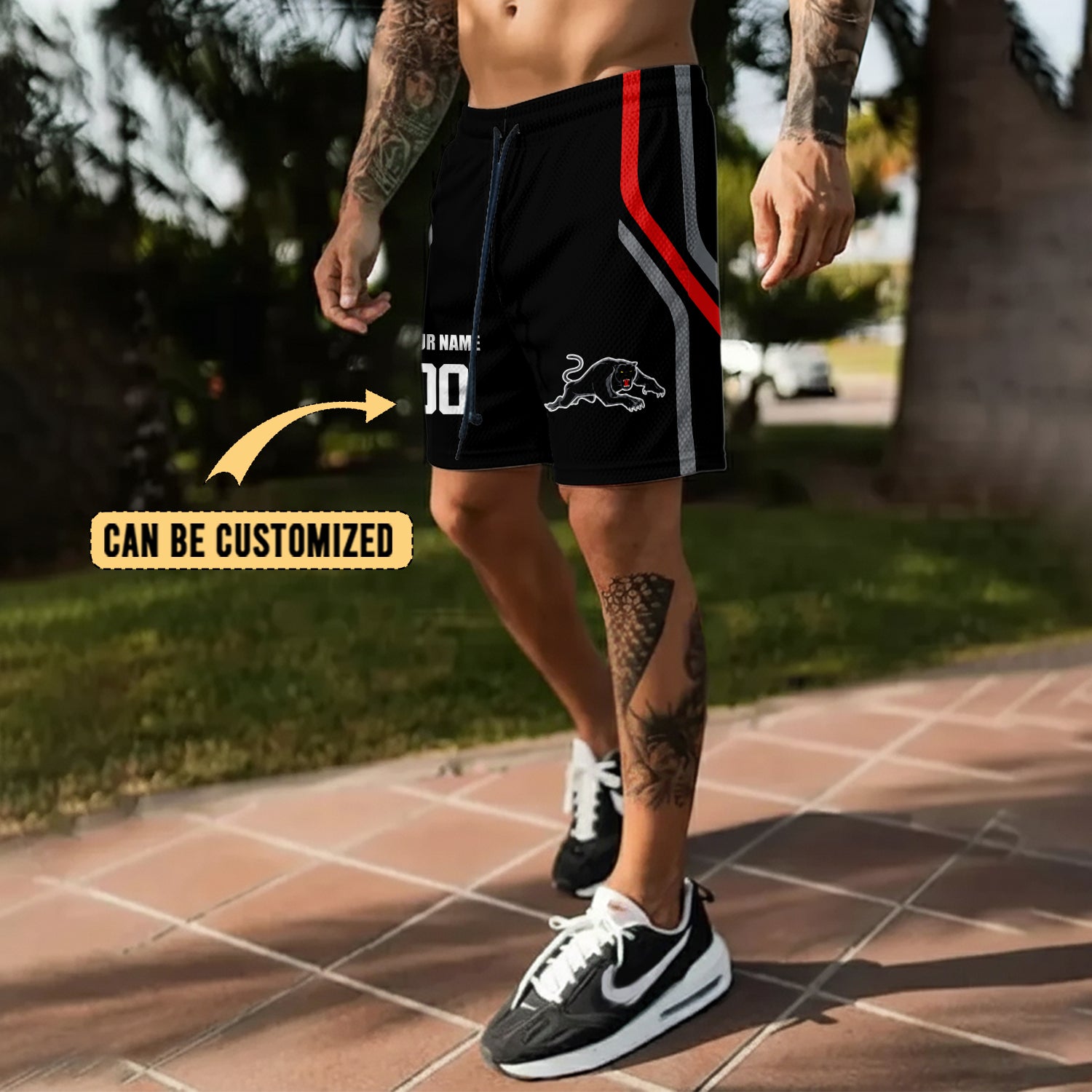 PEN Personalized Custom Short Pants 16