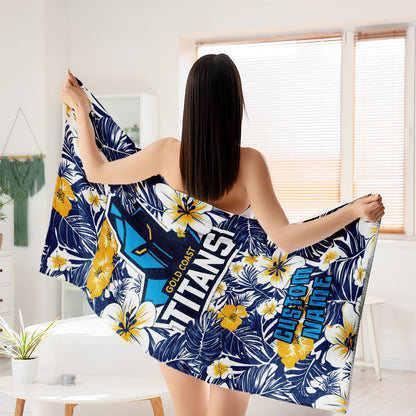 GLD Personalized Custom Pool Travel Beach and Bath Towels 7