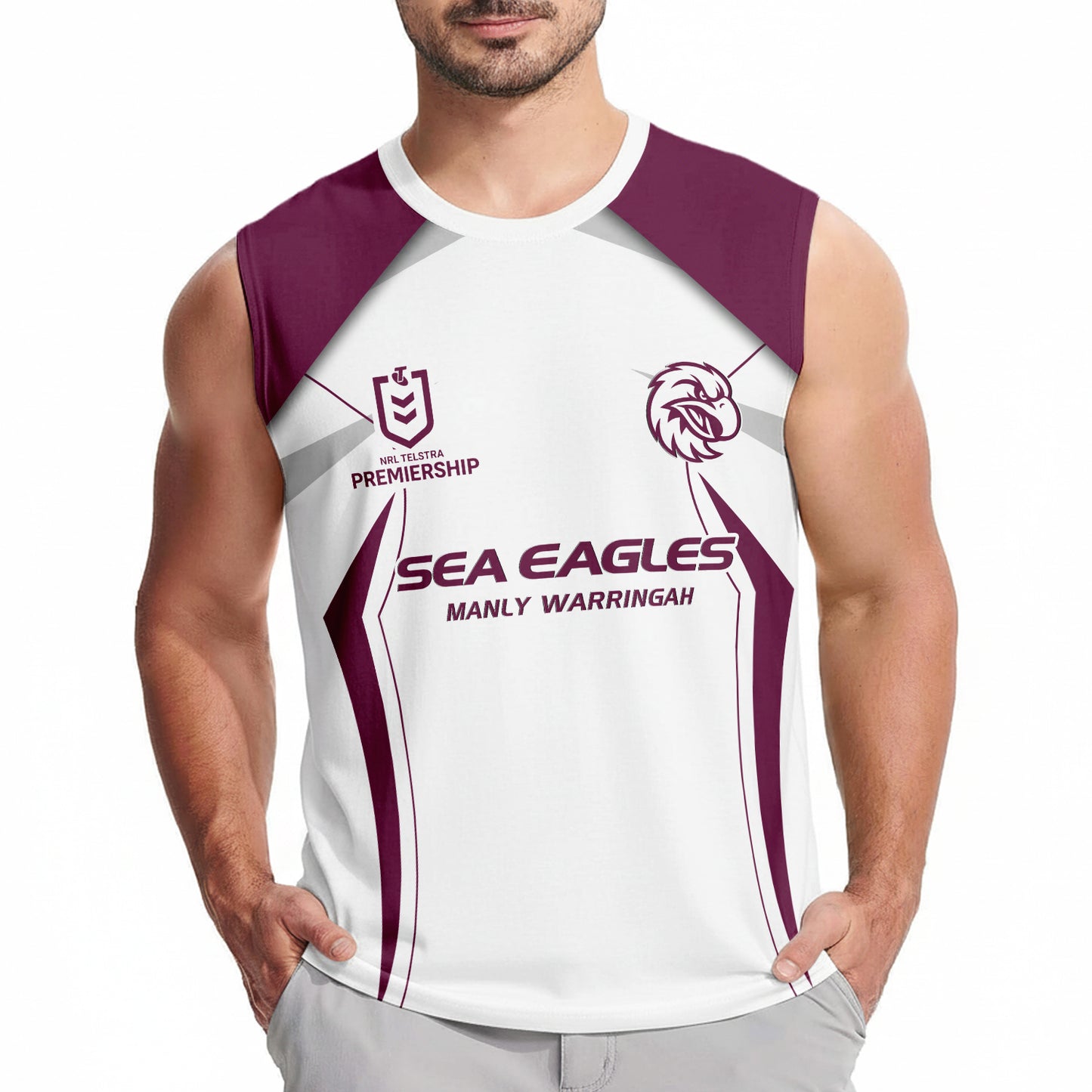 MAN Personalized Custom Tank Top 15