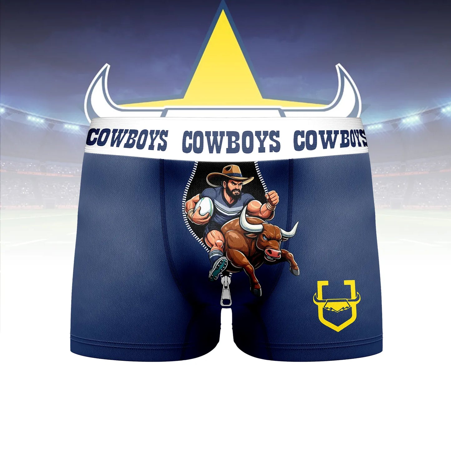 NQL Personalized Custom Boxer Briefs Men’s Underwear 2