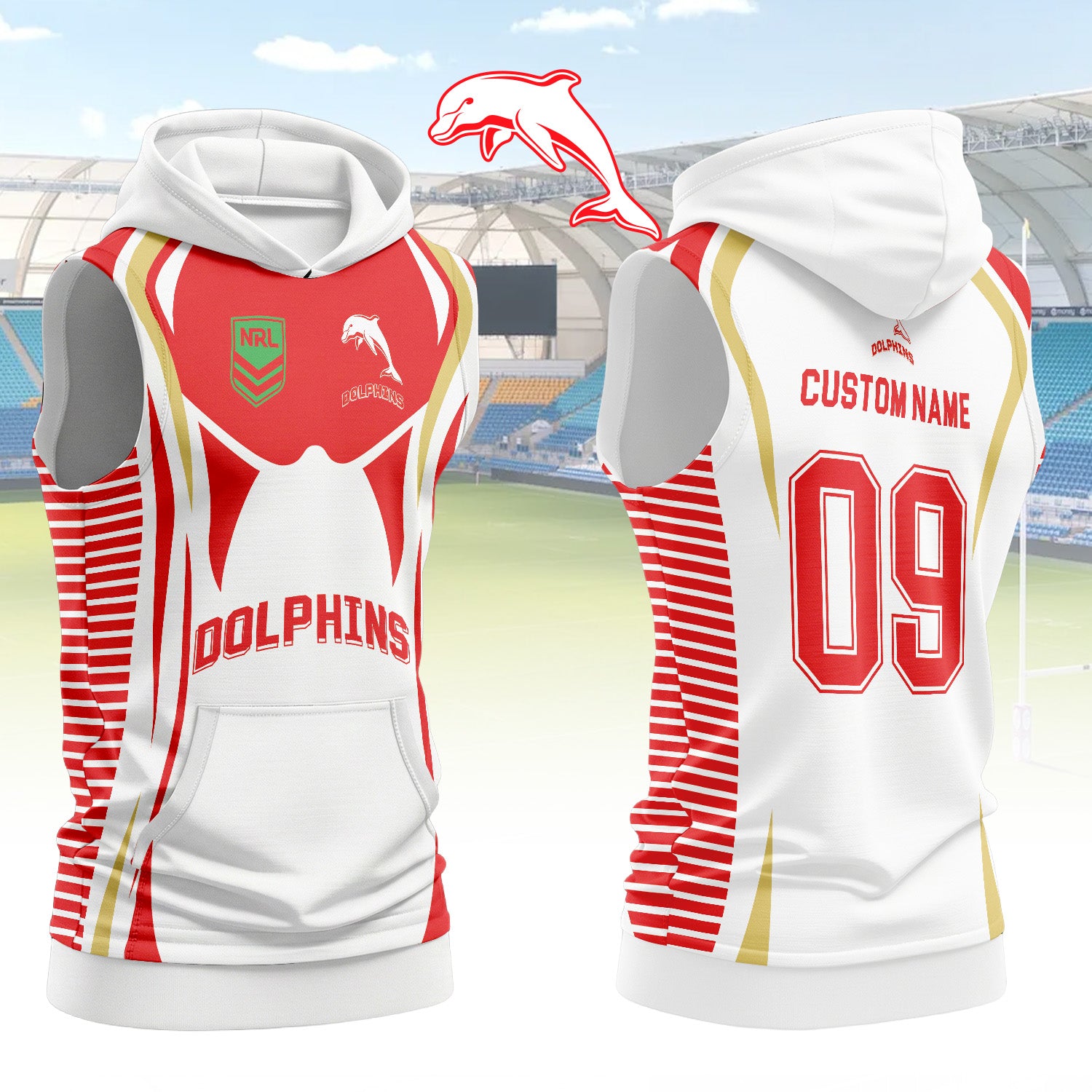 DOL Personalized Custom Hooded Tank Top