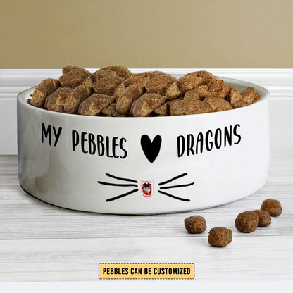 STG Personalized Custom Ceramic Pet Bowl 1