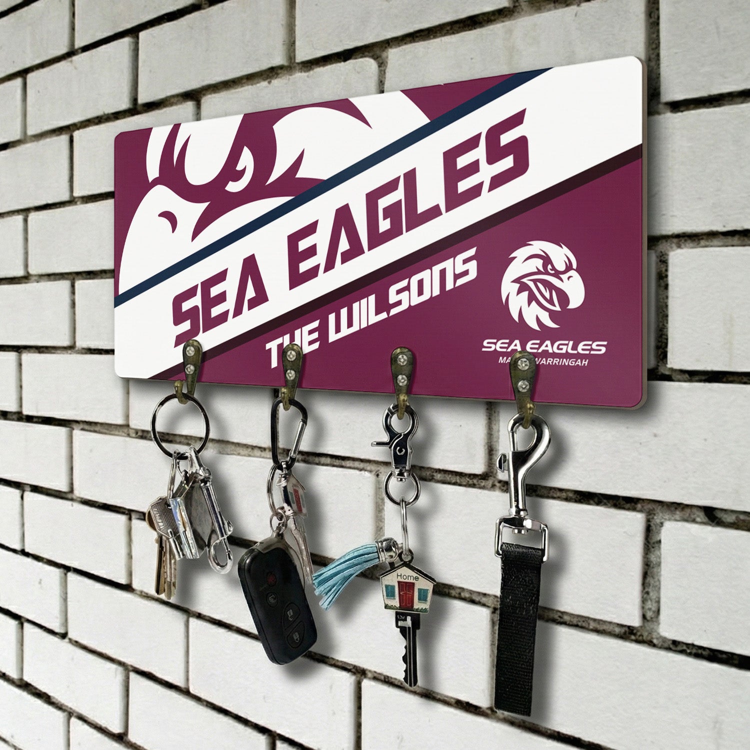 MAN Personalized Custom Key Holder