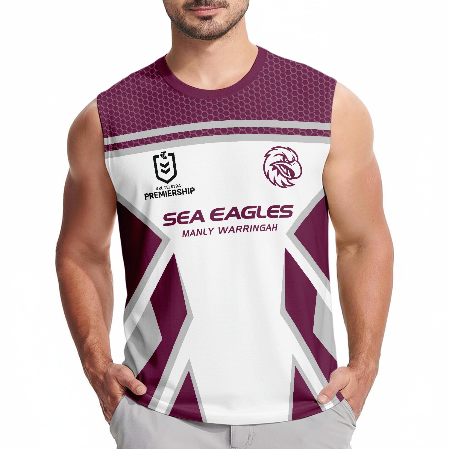 MAN Personalized Custom Tank Top 16