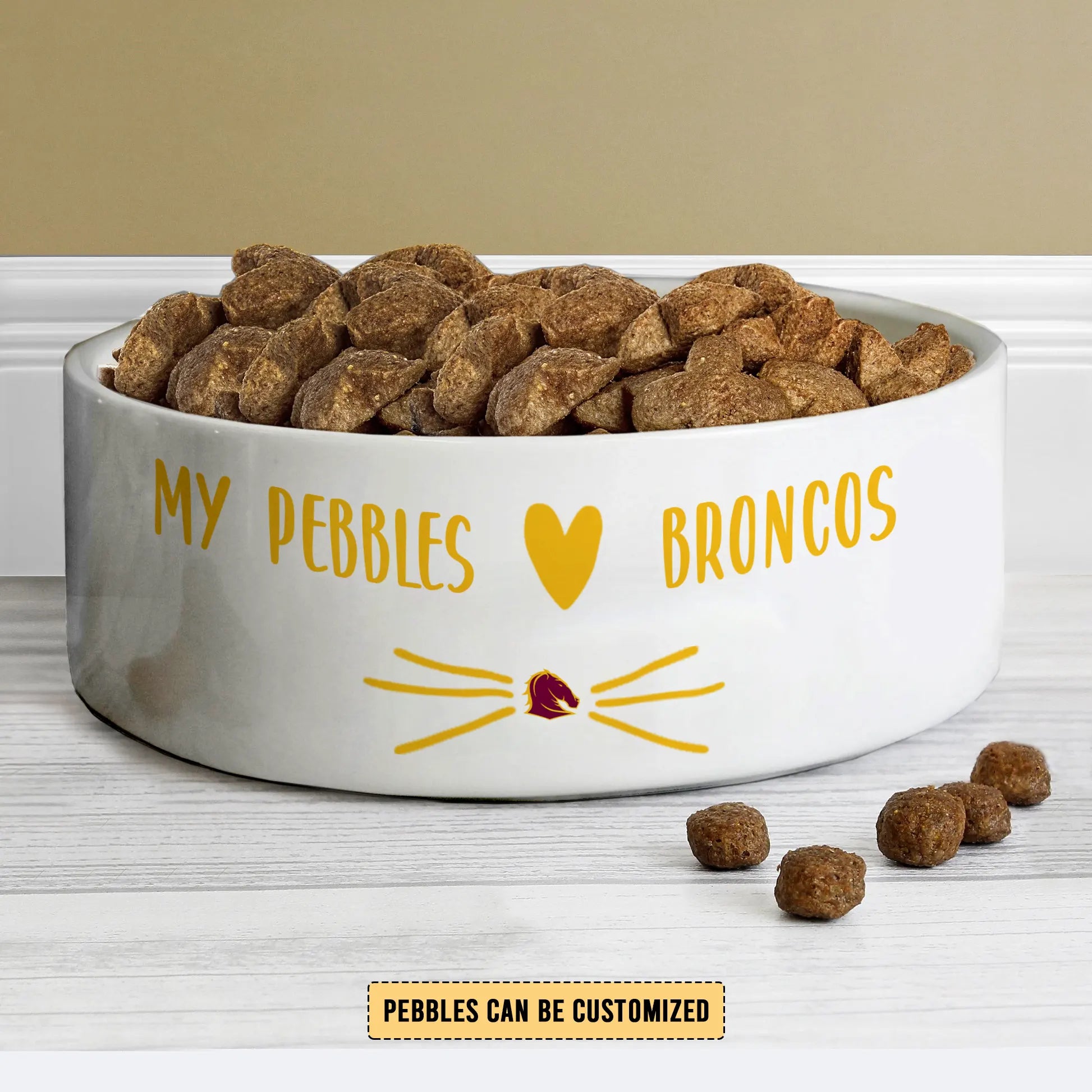 BRI Personalized Custom Ceramic Pet Bowl 2
