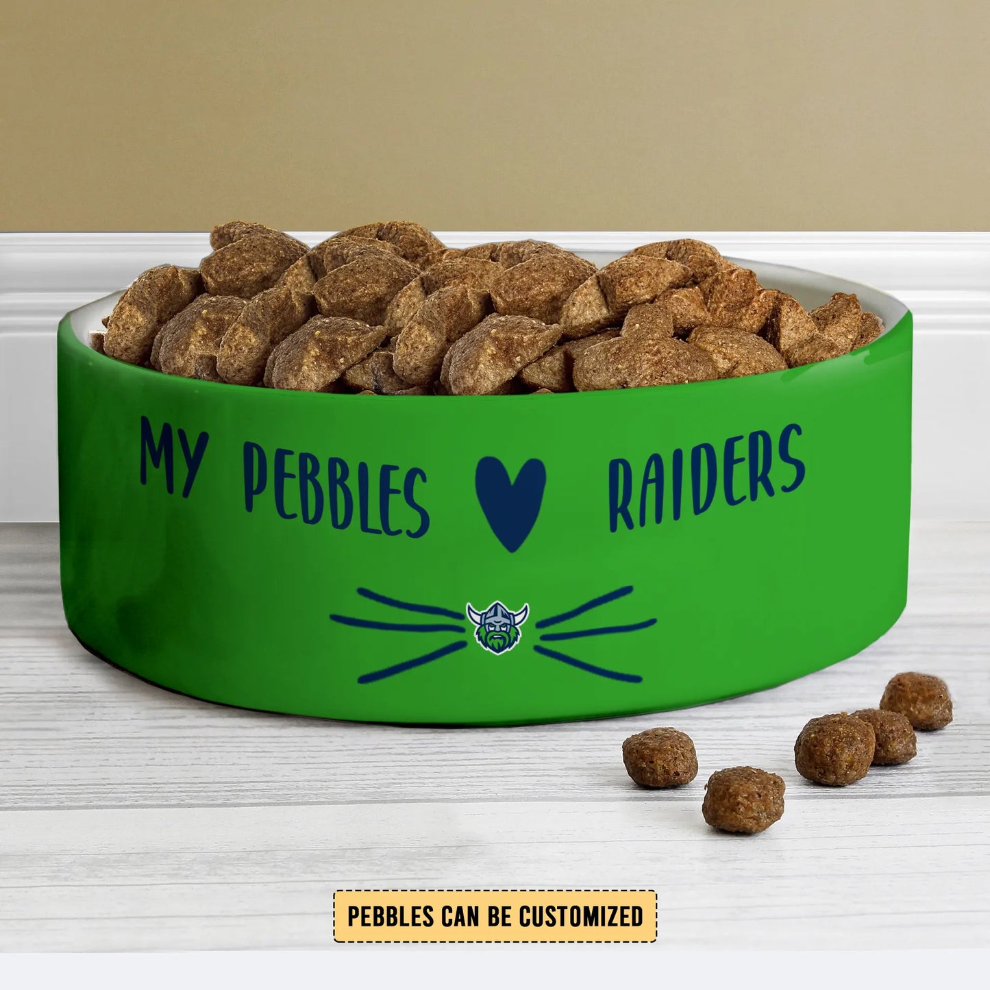CAN Personalized Custom Ceramic Pet Bowl 2