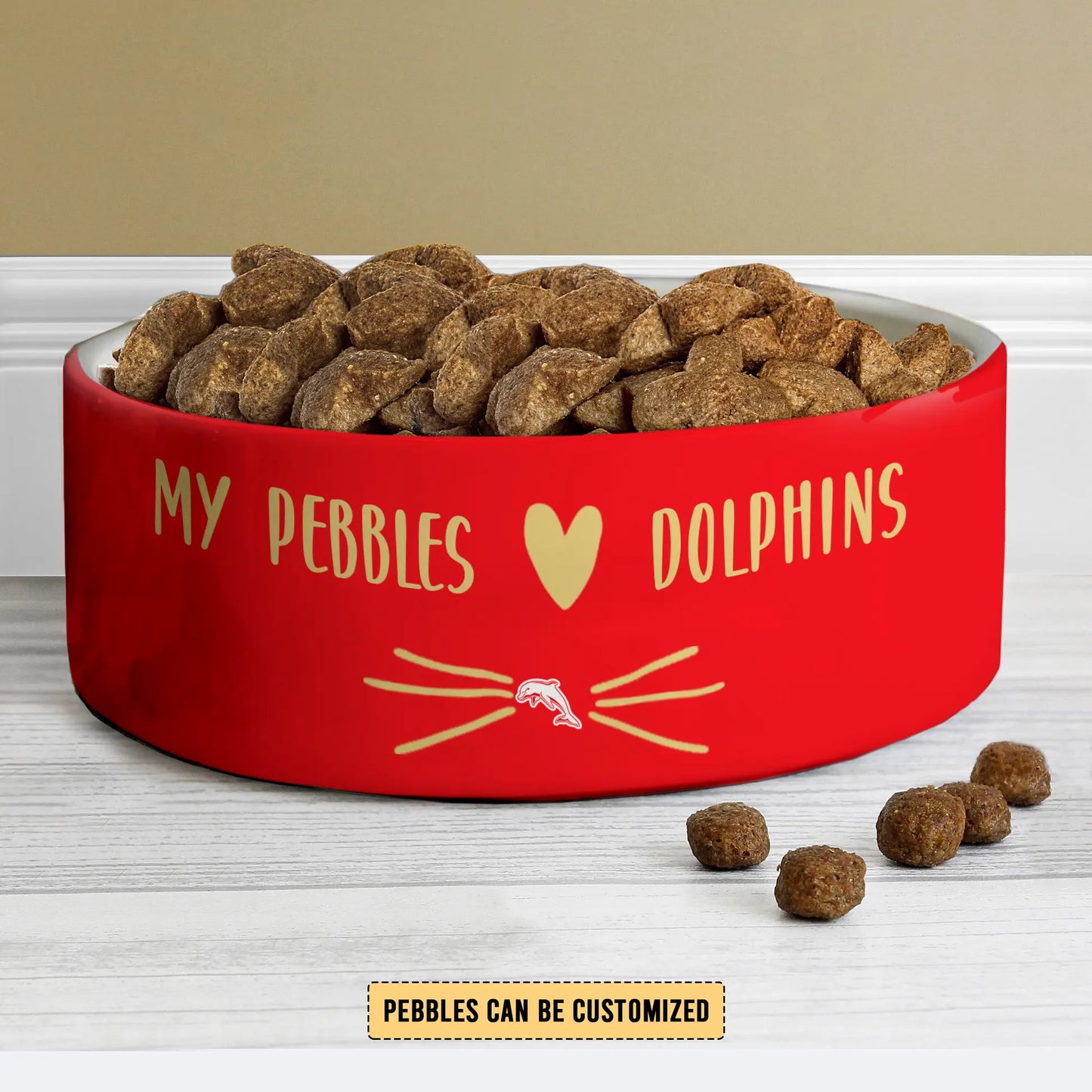 DOL Personalized Custom Ceramic Pet Bowl 2