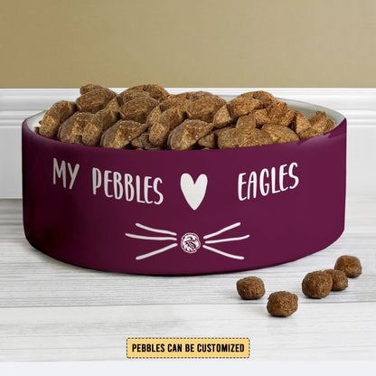 MAN Personalized Custom Ceramic Pet Bowl 2