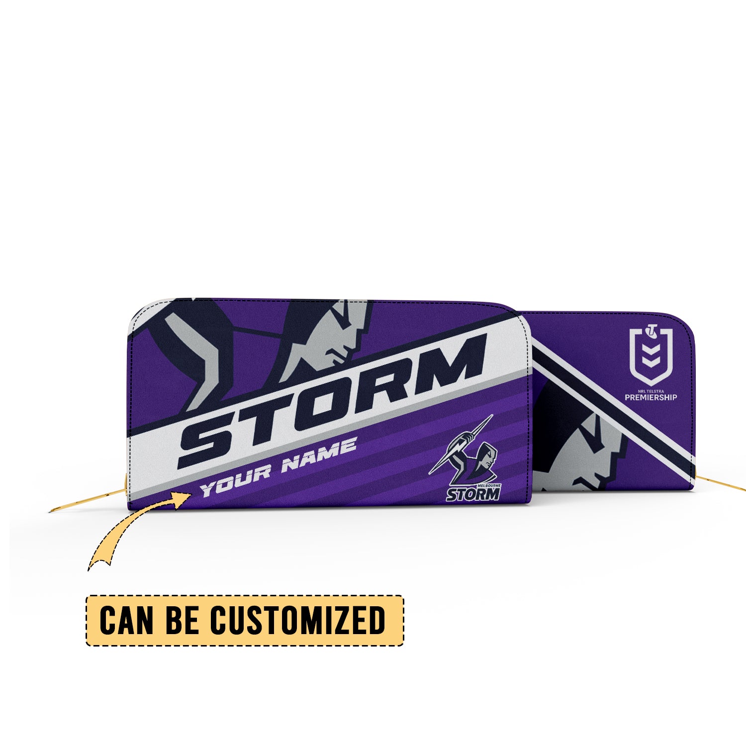 MEL Personalized Custom Clutch Purse