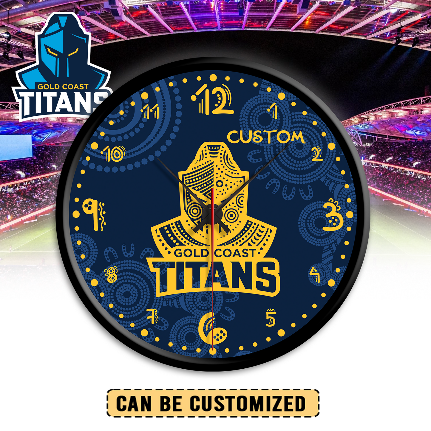 GLD Personalized Custom Wall Clock 2