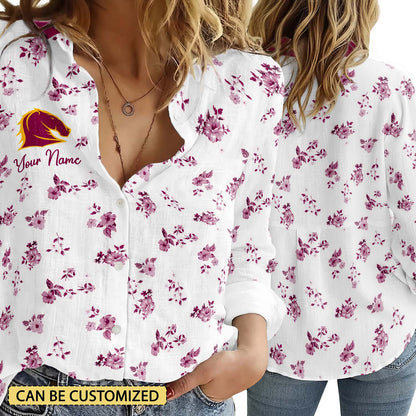 BRI Personalized Custom Women's Casual Shirt