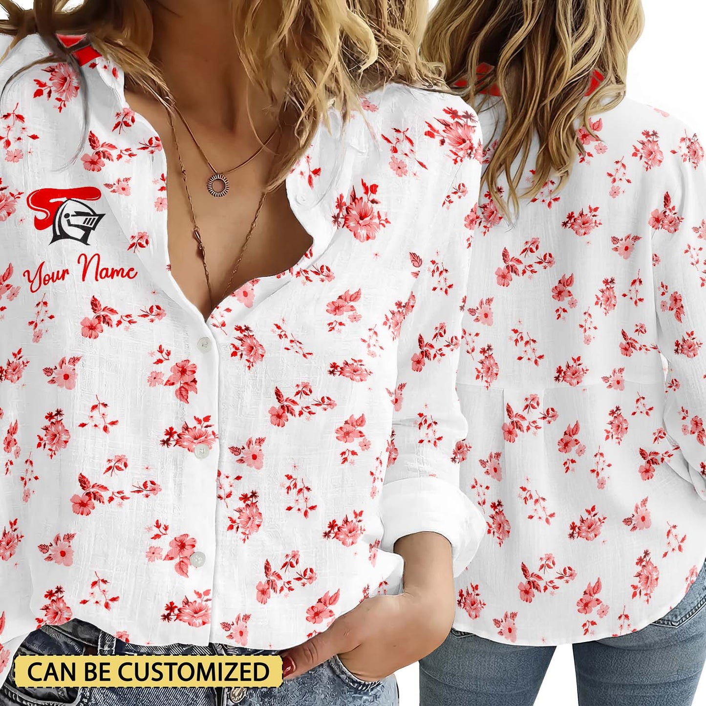 NEW Personalized Custom Women's Casual Shirt