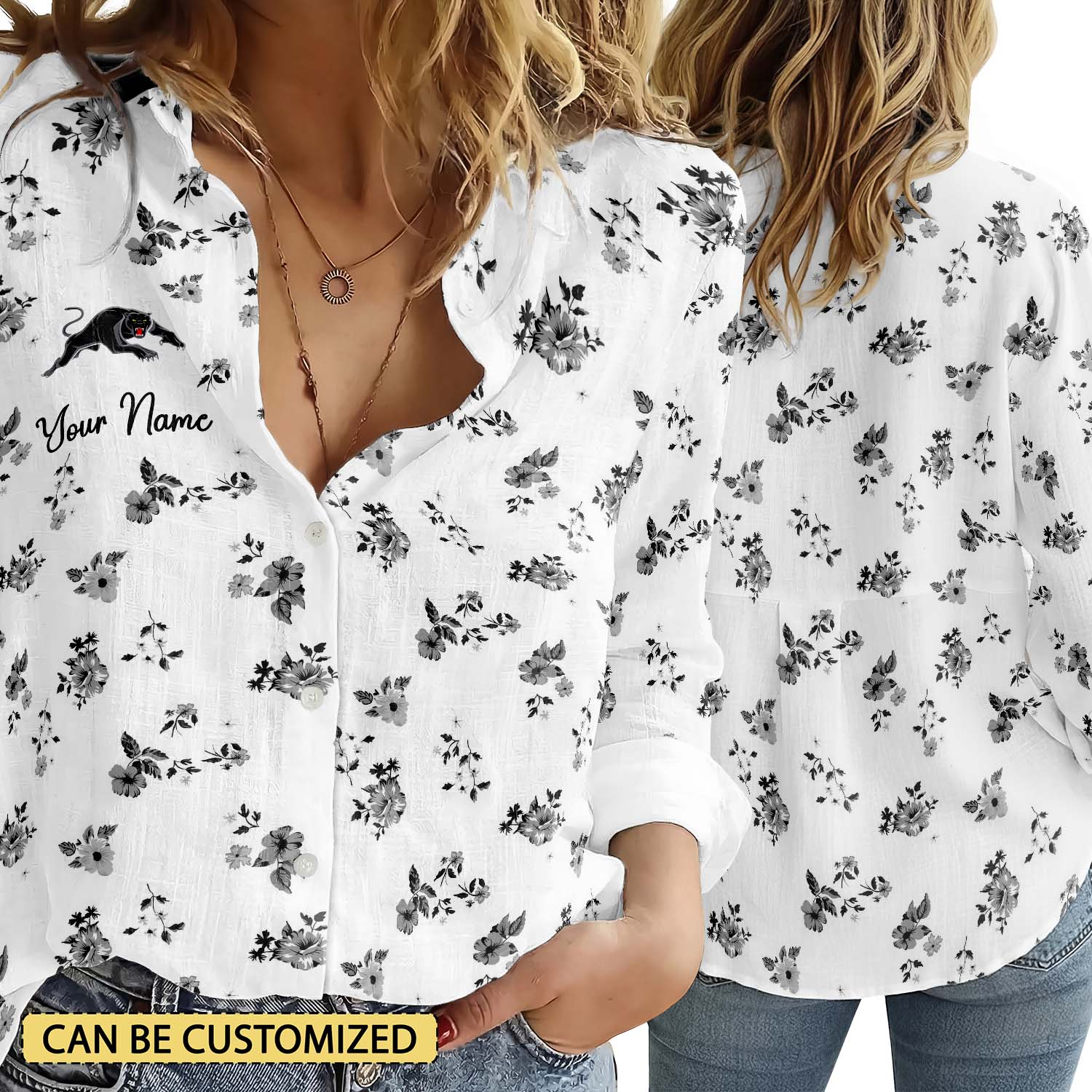 PEN Personalized Custom Women's Casual Shirt