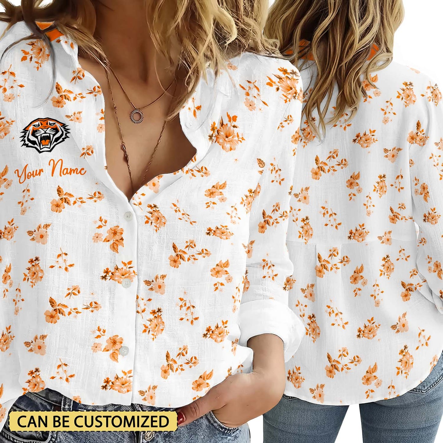 WST Personalized Custom Women's Casual Shirt