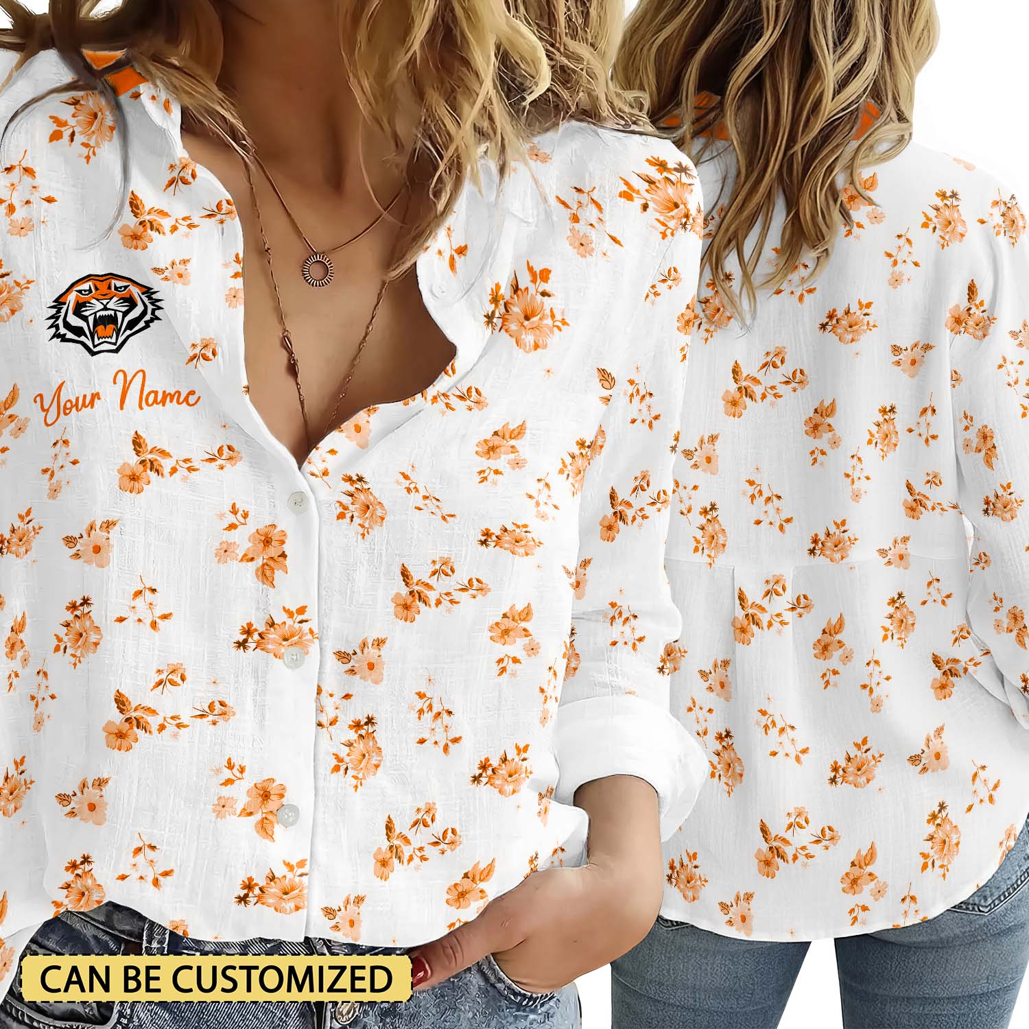 WST Personalized Custom Women's Casual Shirt