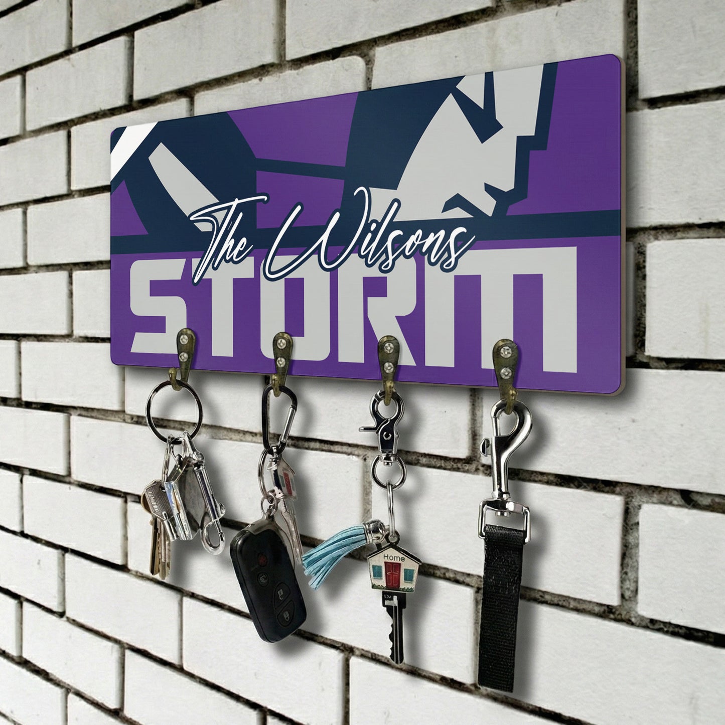 MEL Personalized Custom Key Holder 2