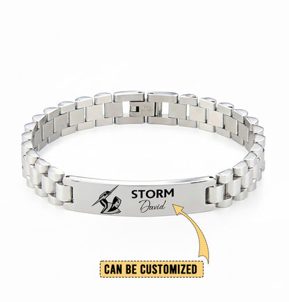 MEL Personalized Custom Stainless Steel Bracelet