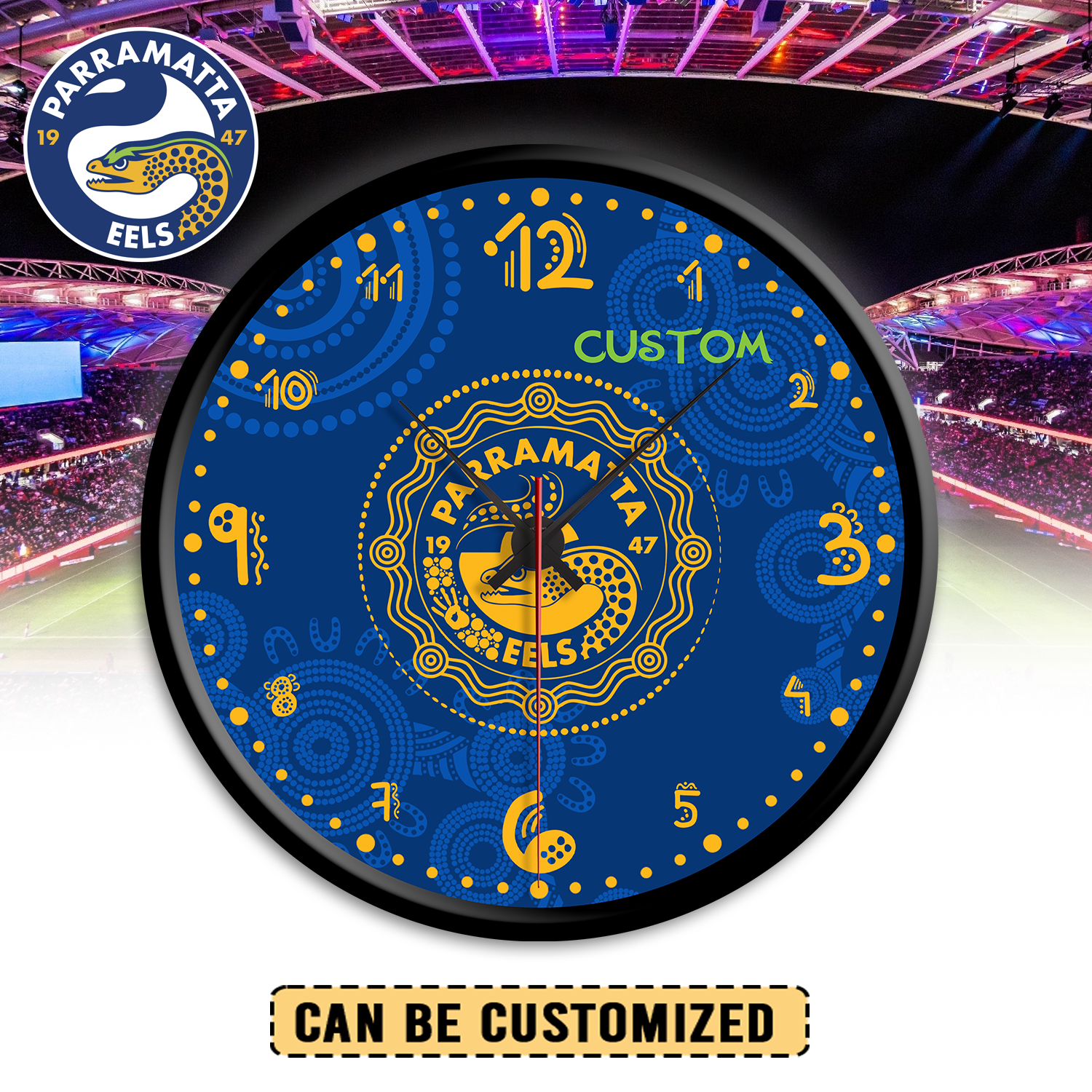 PAR Personalized Custom Wall Clock 2