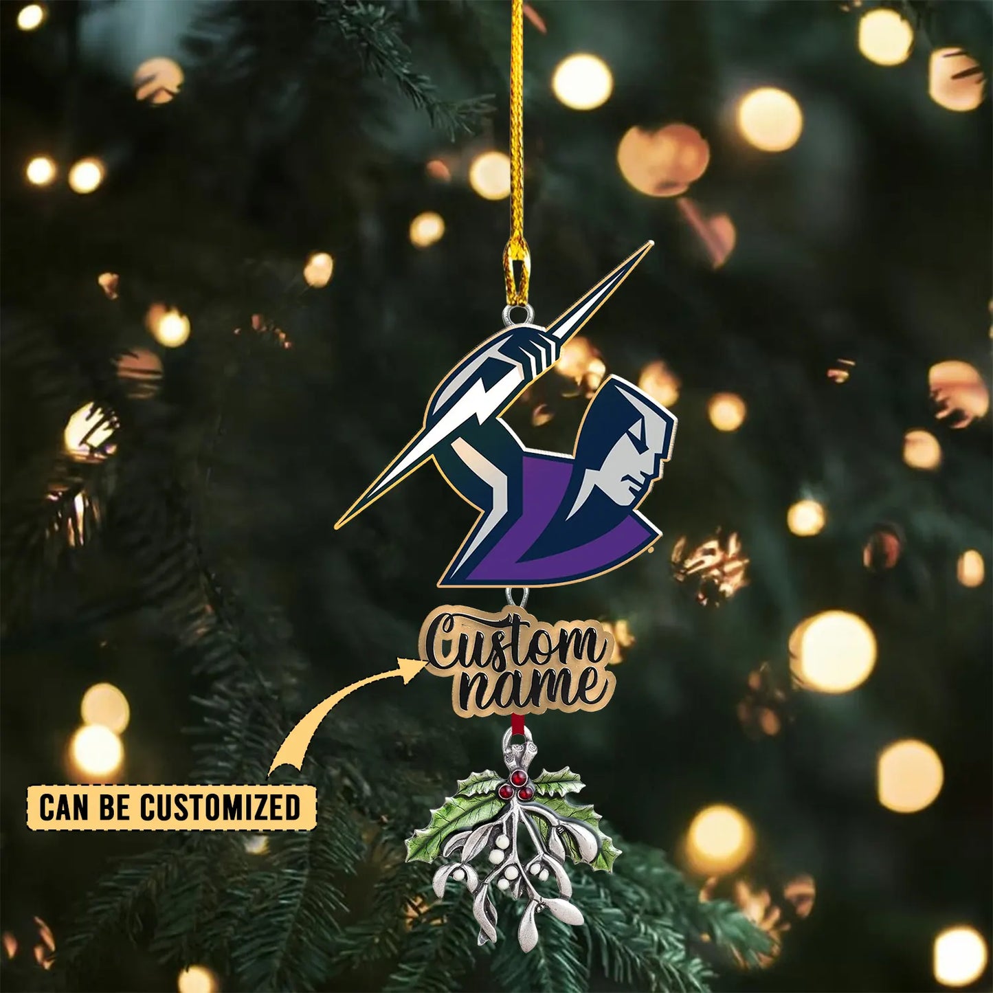 MEL Personalized Custom Acrylic Ornament 3