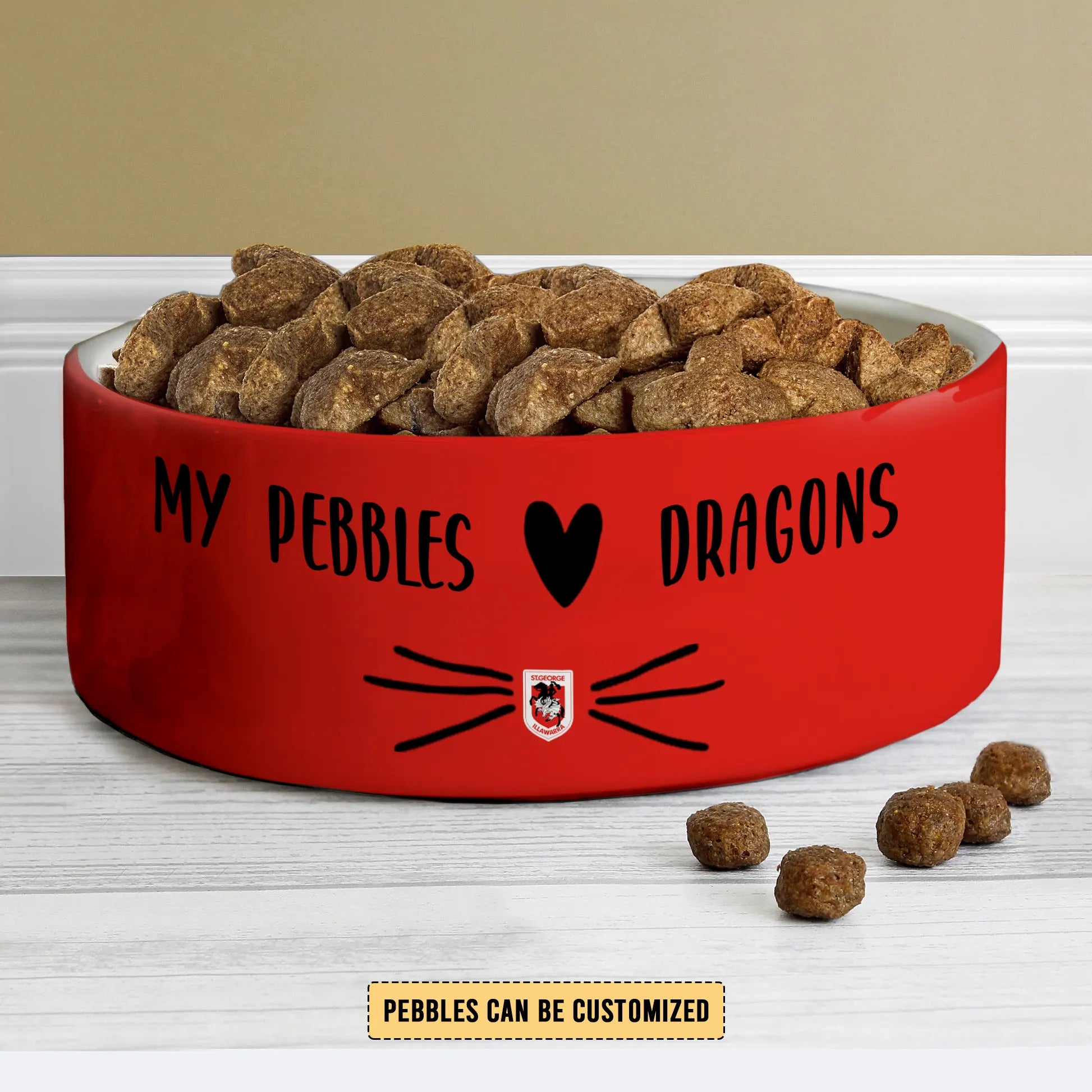STG Personalized Custom Ceramic Pet Bowl 2