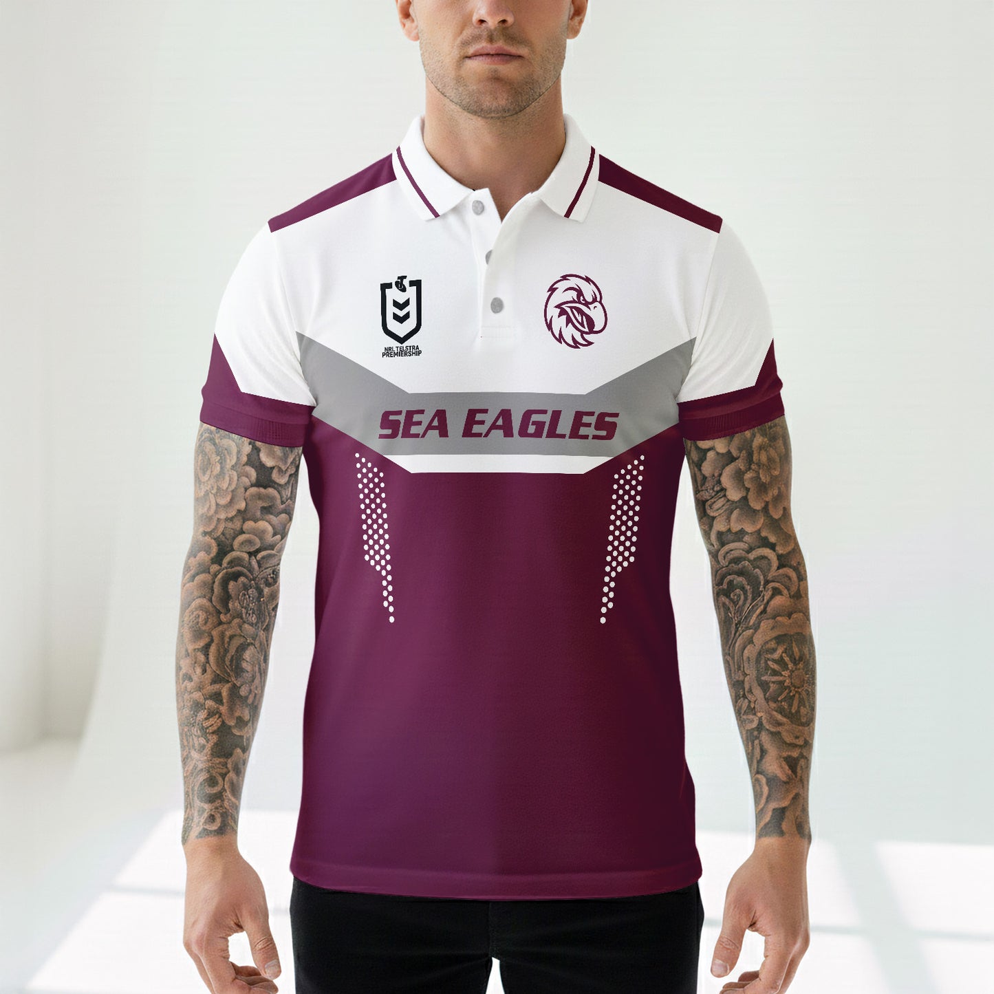 MAN Personalized Custom Polo Shirt