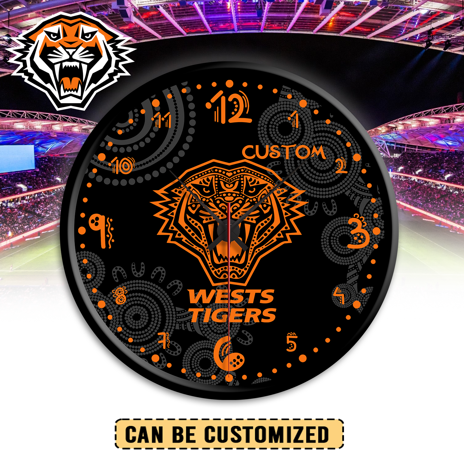 WST Personalized Custom Wall Clock 2