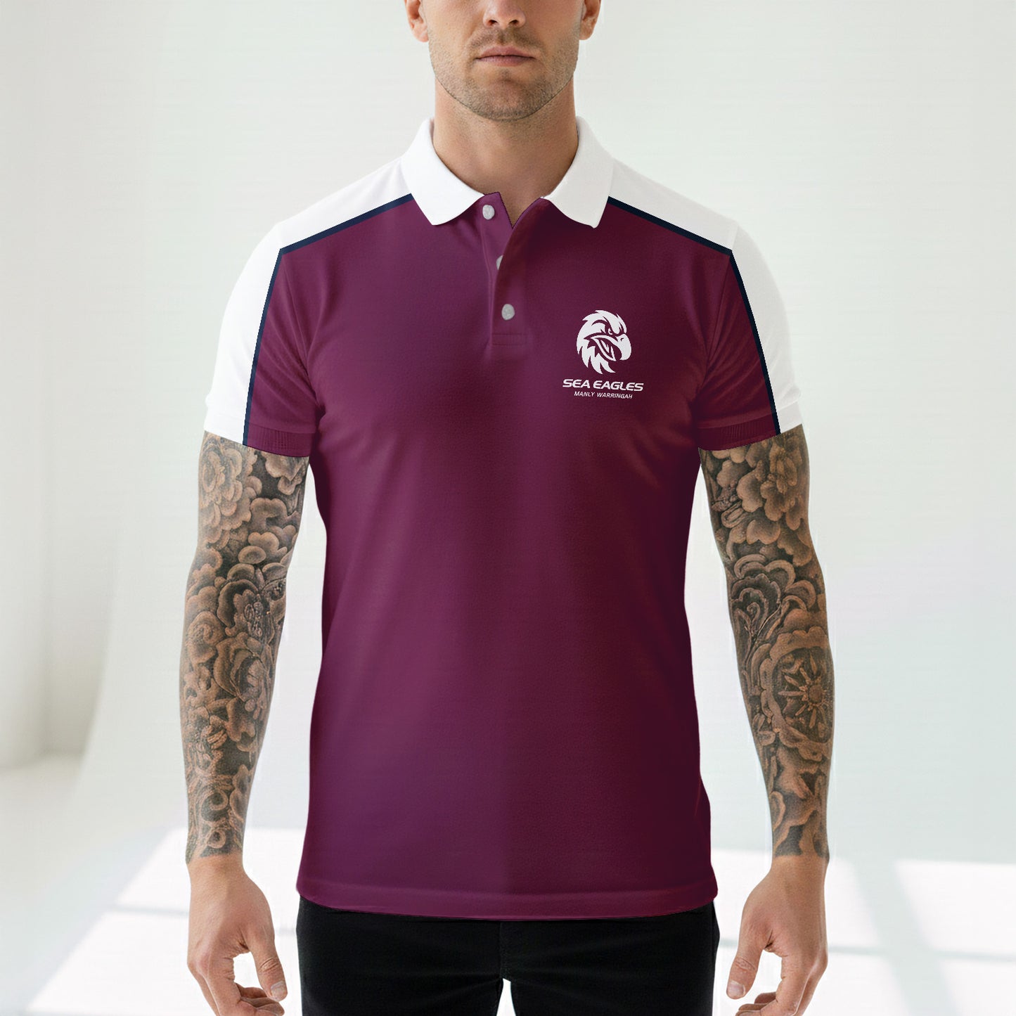 MAN Personalized Custom Polo Shirt 1