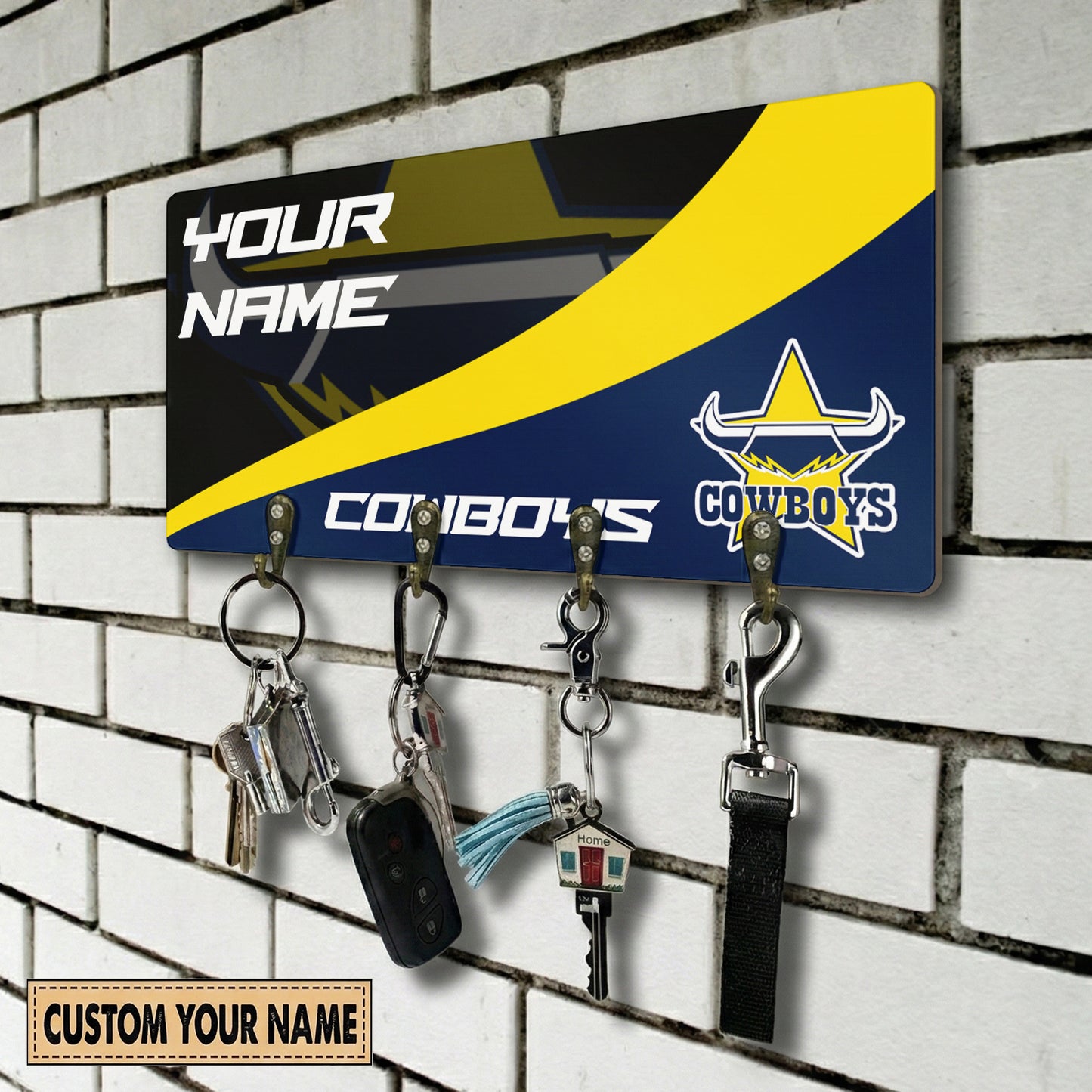 NQL Personalized Custom Key Holder 4