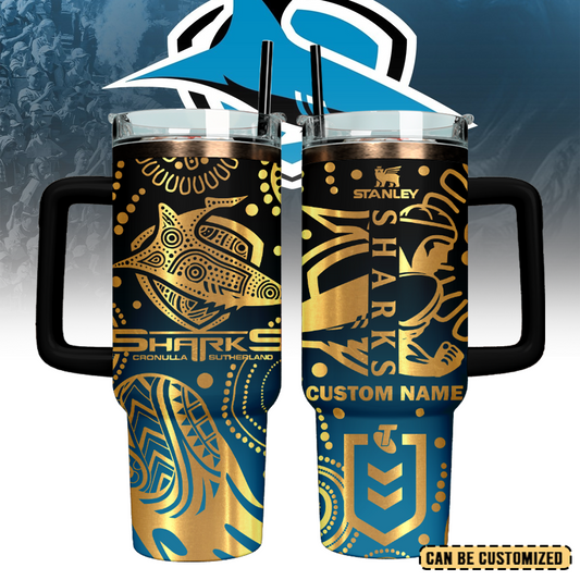 CRO Personalized Custom 40oz 30oz Stainless Steel Tumbler With Handle 3