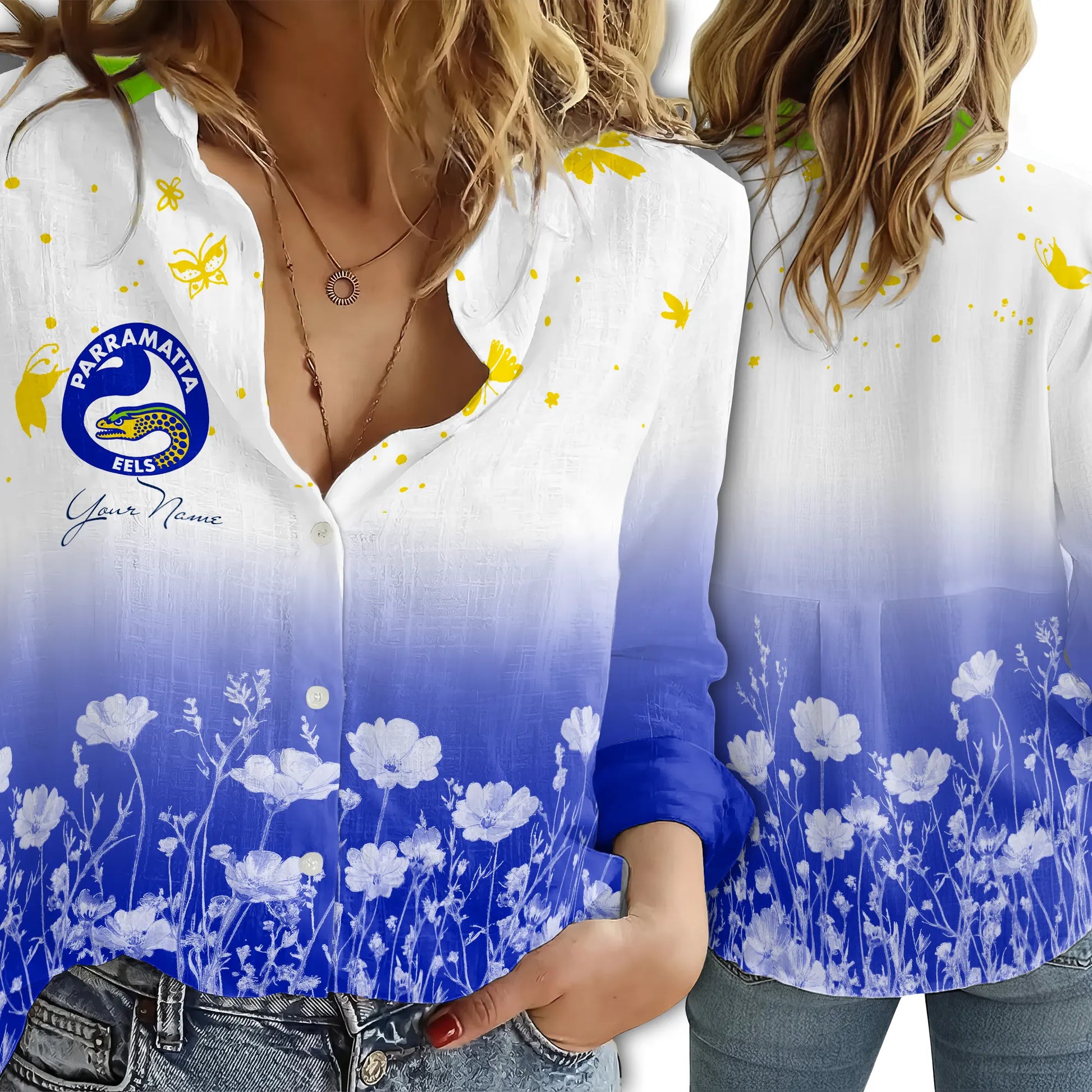 PAR Personalized Custom Women's Casual Shirt 2