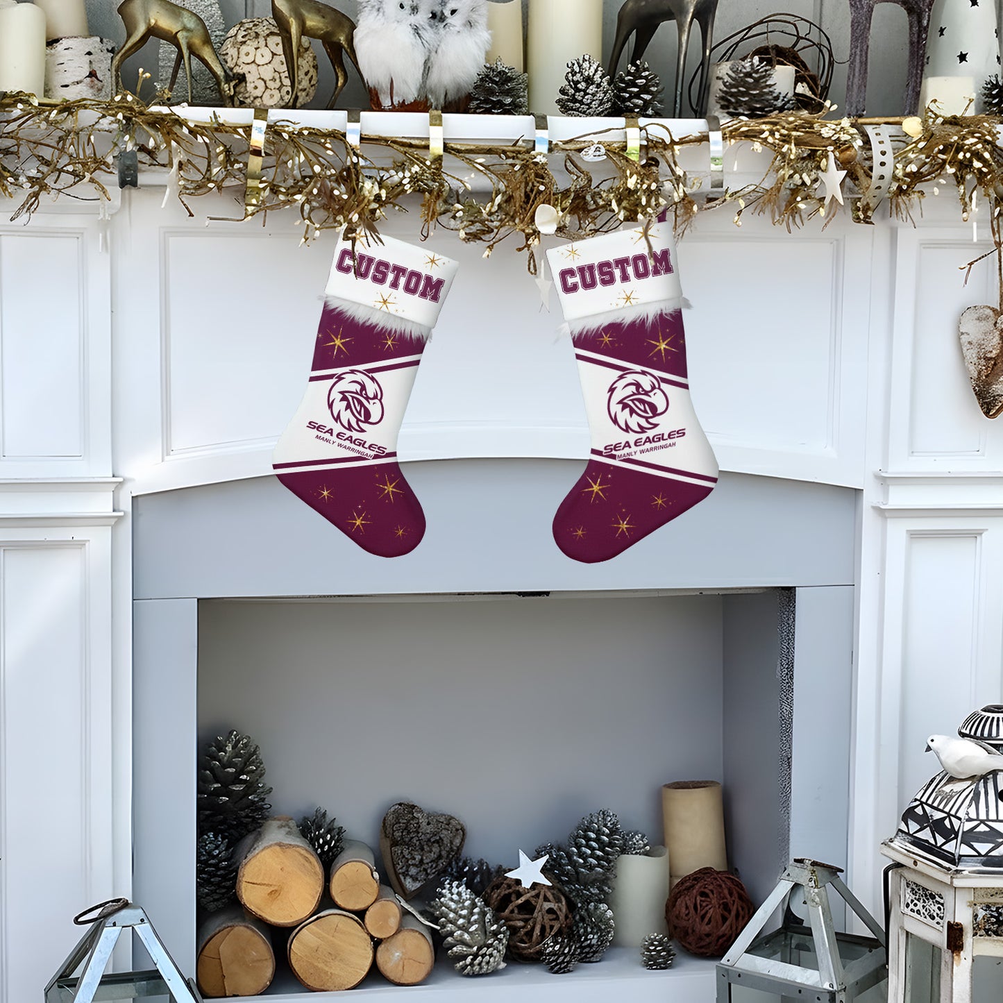 MAN Personalized Custom Christmas Stockings 2