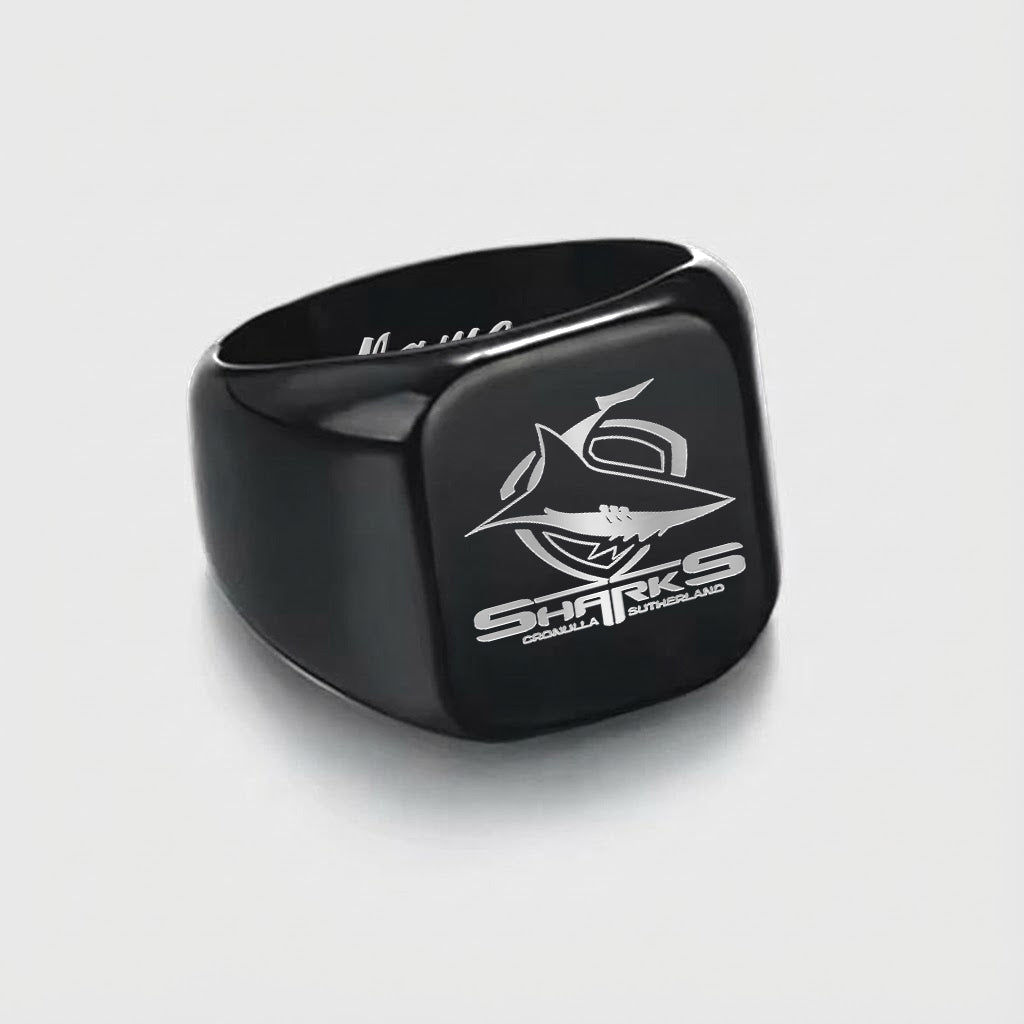 CRO Personalized Custom Stainless Steel Letters Engraved Ring