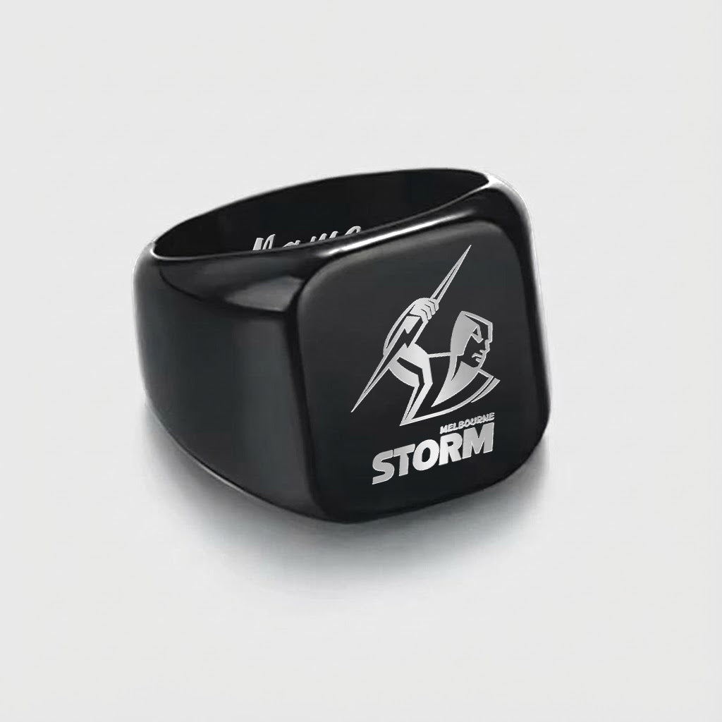 MEL Personalized Custom Stainless Steel Letters Engraved Ring