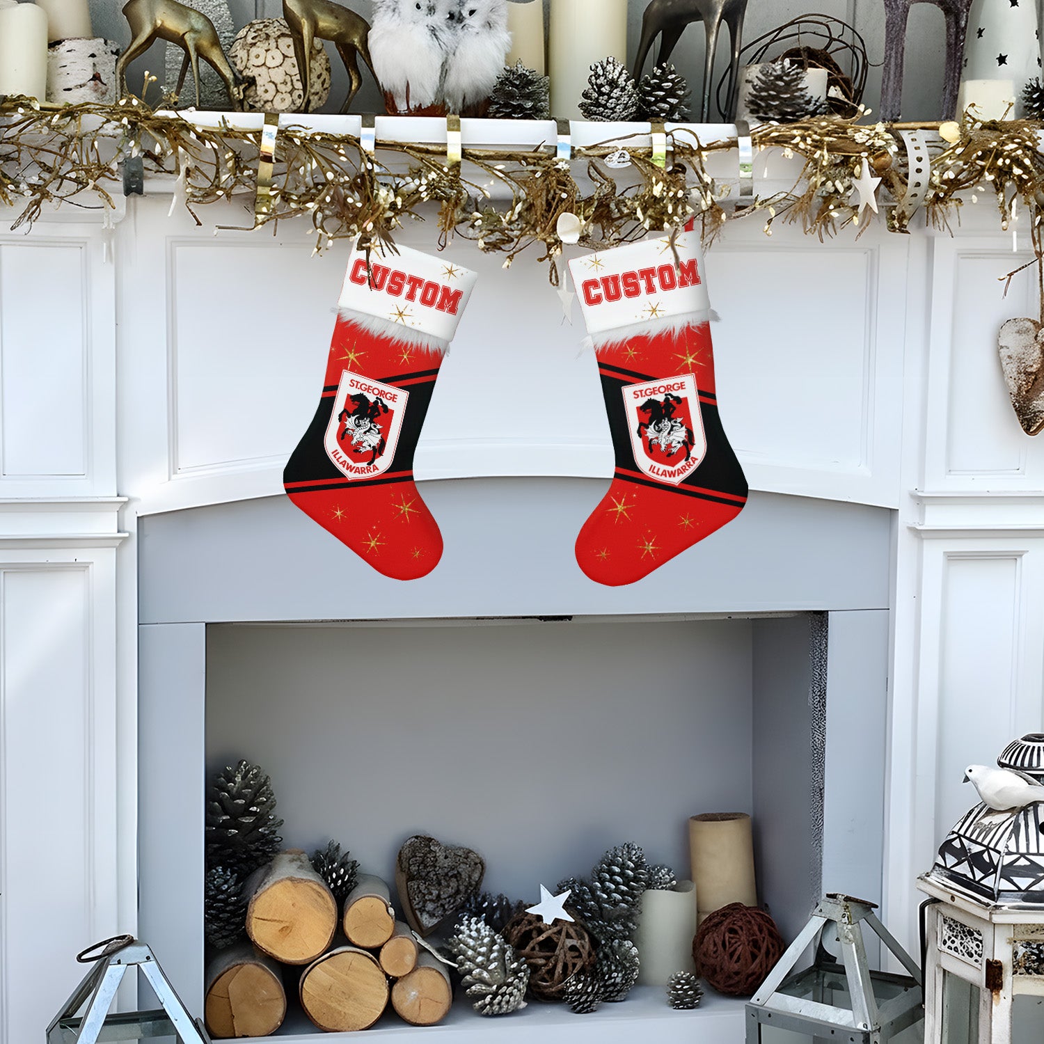 STG Personalized Custom Christmas Stockings 2