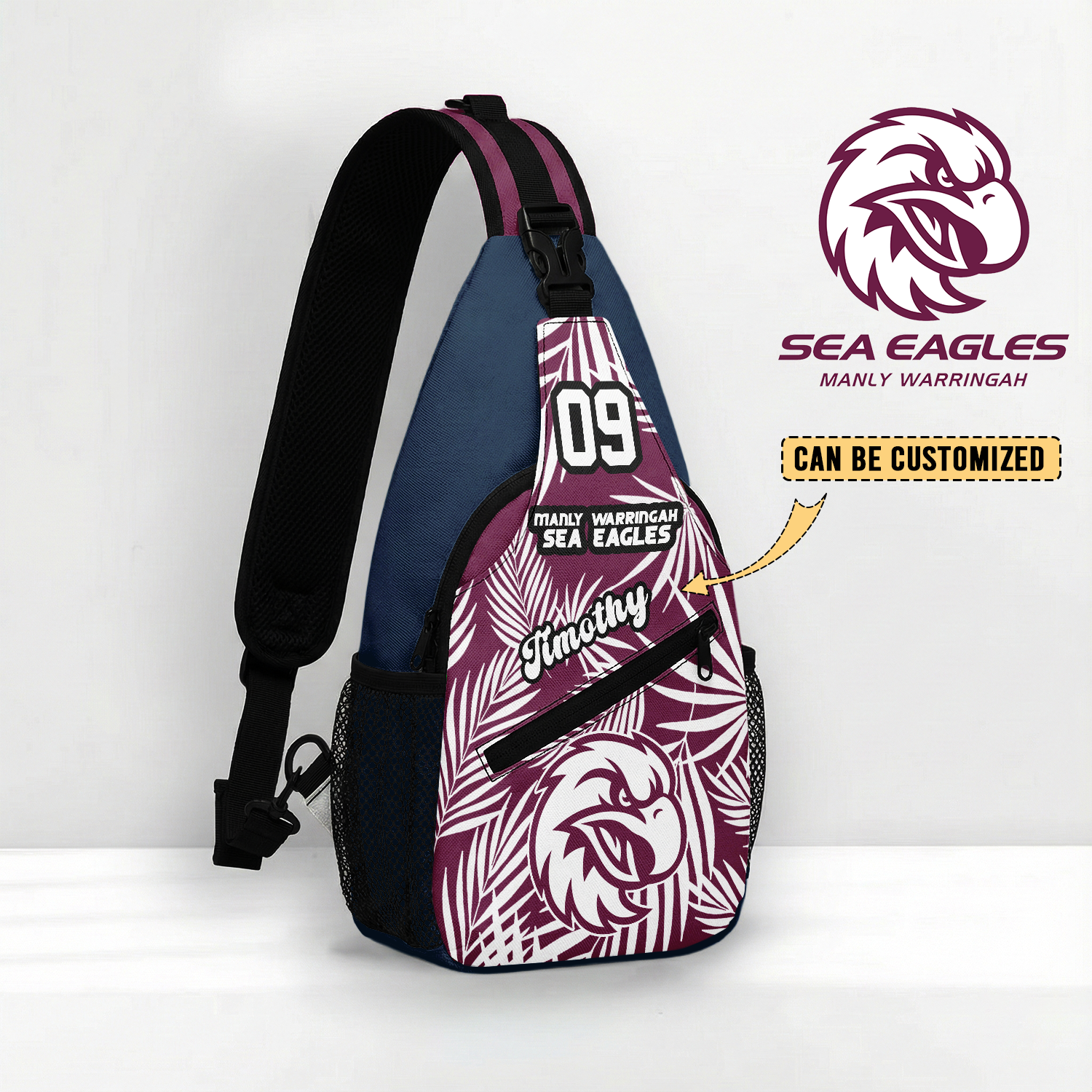 MAN Personalized Custom Sling Bags 7