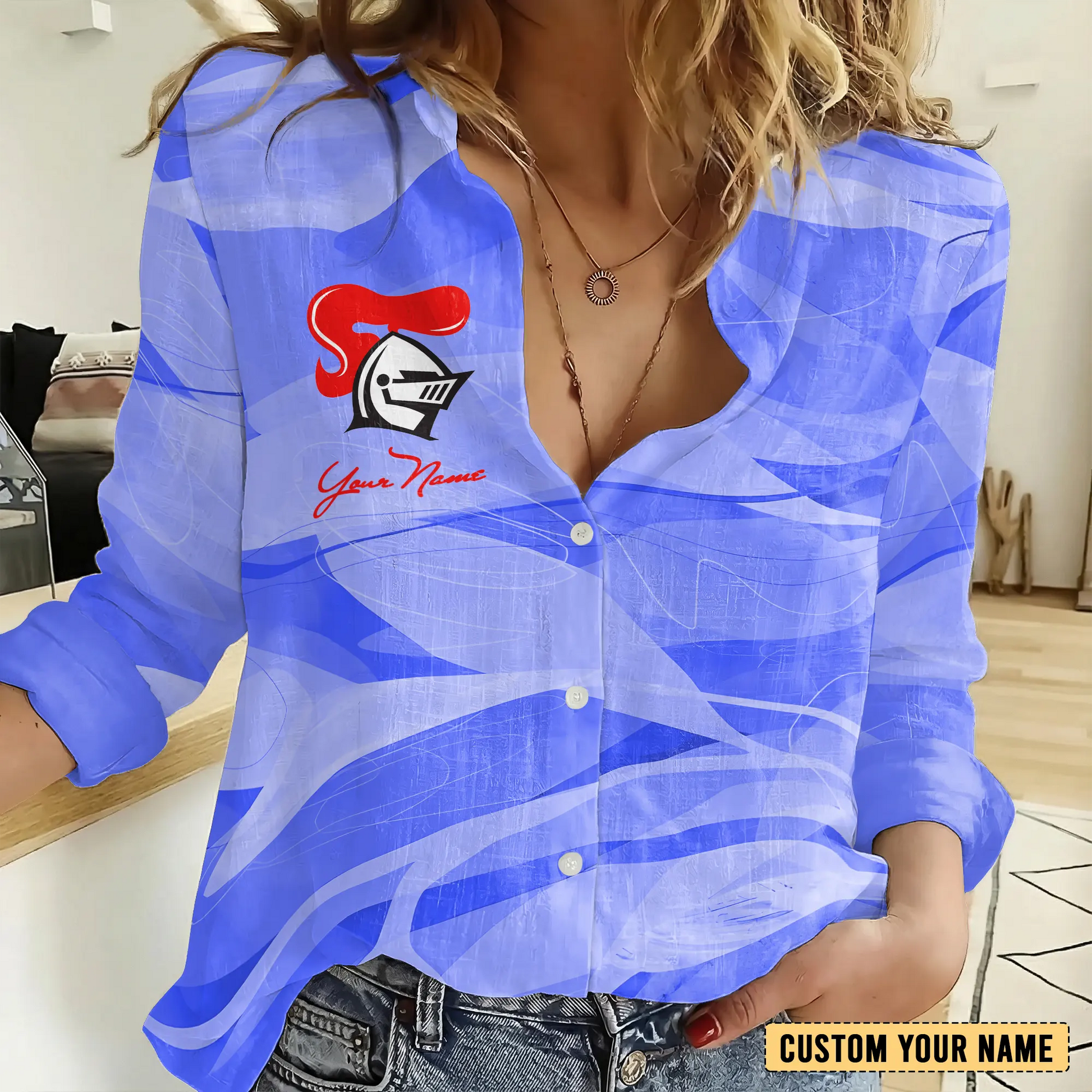 NEW Personalized Custom Women's Casual Shirt 6